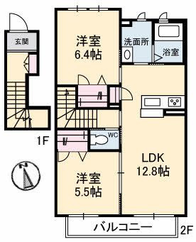 シャーメゾンはなみずき Ａ棟