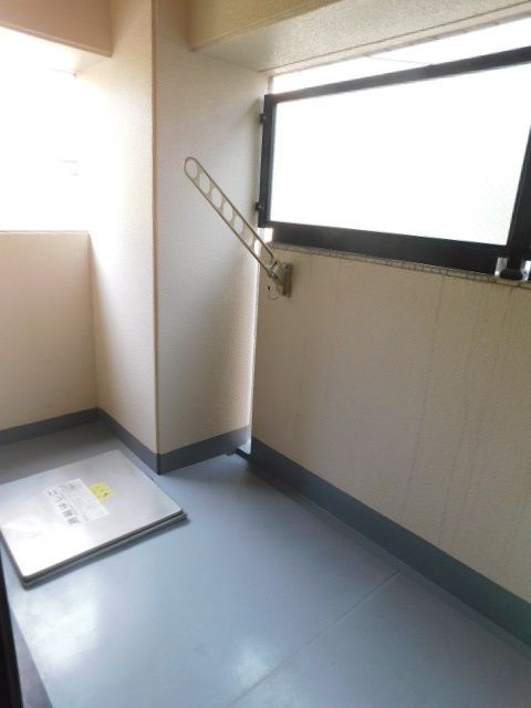ジェヌイン本山のバルコニー