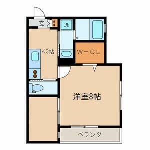 Ａｕｒａ　Ｍａｉｓｏｎ（アウラメゾン）の間取り|間取りです。