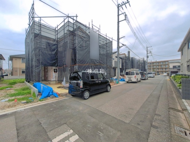 【新築分譲住宅】市砂新田29期の前面道路含む現地写真