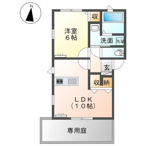 ブランの間取り