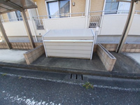 お庭の付いた物件です