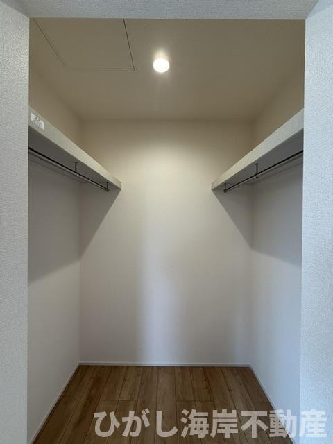 茅ヶ崎市菱沼１丁目　新築戸建　全２棟の収納|ウォークインクローゼット