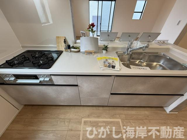 茅ヶ崎市菱沼１丁目　新築戸建　全２棟のキッチン|システムキッチン