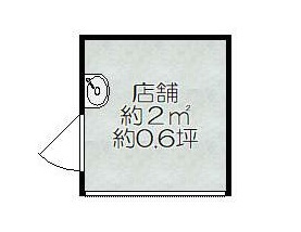 豊中市本町３丁目の店舗一部の間取り