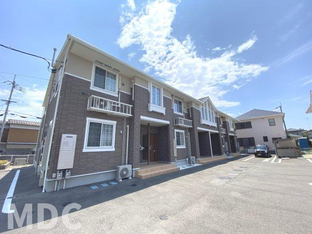 徳島市北矢三町２丁目のアパートの外観