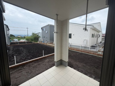 【その他】 | 渋川市金井　平屋　新築住宅 | テラスです♪