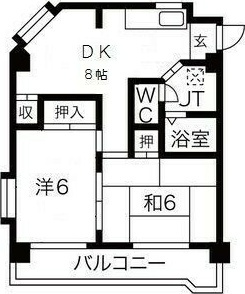 グリーンハイツ東山の間取り