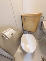ゆったりとした空間のトイレです
