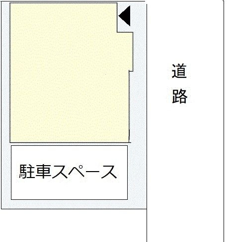 山代貸家Ａ号棟の区画図
