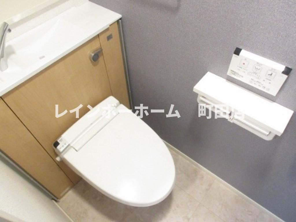 サイドパーク※初期費用分割あと払いサービス利用可能物件のトイレ