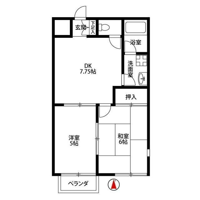 リベール坂戸の間取り