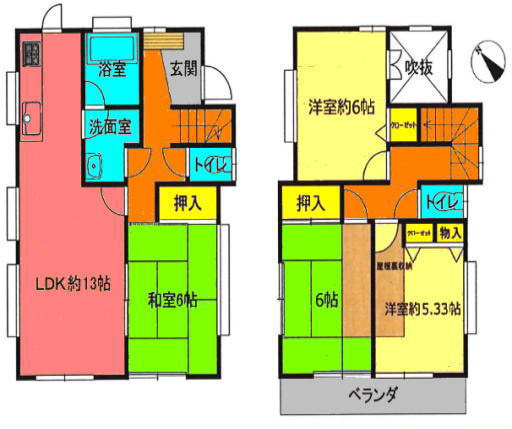 桶川市朝日　中古戸建