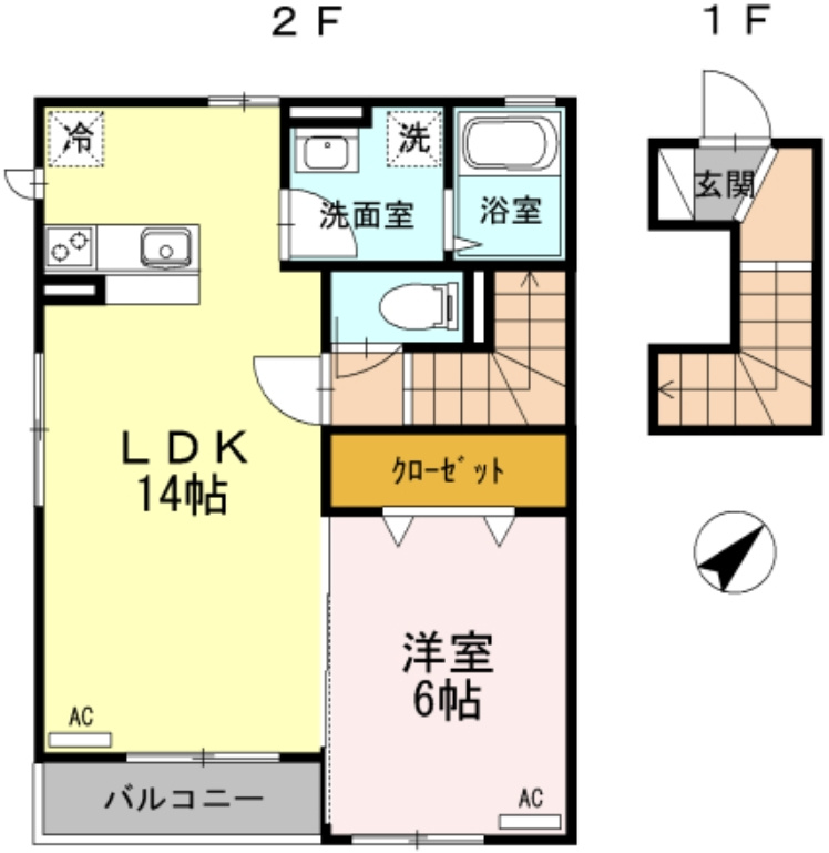 アケボノ5の間取り