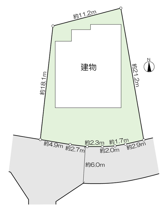 野洲市近江富士３丁目　中古戸建の区画図
