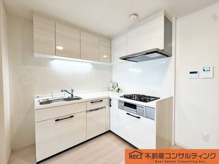 セルダン住吉川のキッチン|南向きバルコニーで陽当たり・通風良好です！
