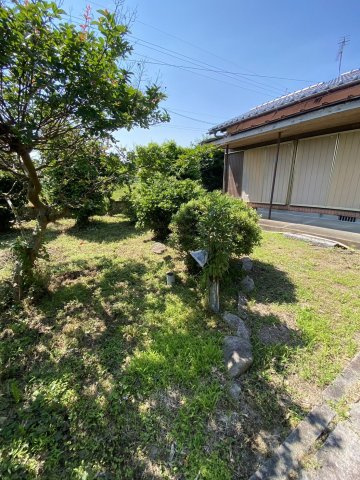 三井郡大刀洗町大字鵜木　中古戸建の庭