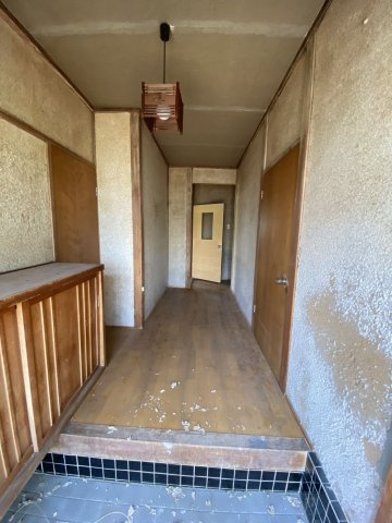 三井郡大刀洗町大字鵜木　中古戸建の玄関