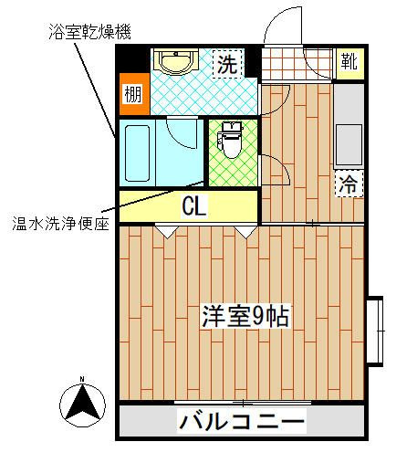 【間取り】 | ラミアールさつき(ラミアールサツキ)