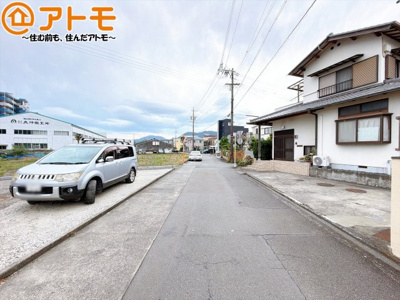 【前面道路含む現地写真】 | 駿河区丸子新田4期　新築戸建　1号棟