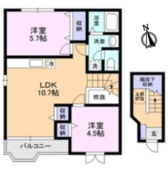オークイーストの間取り