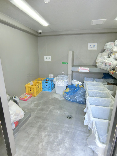 ルーブル下丸子参番館のその他共用部分|曜日時間関係なくゴミ捨て可能な敷地内ゴミ捨て場！