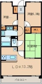 エミネンス滝野川の間取り|間取りです。
