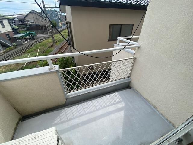 シティパレス東住三光町のバルコニー