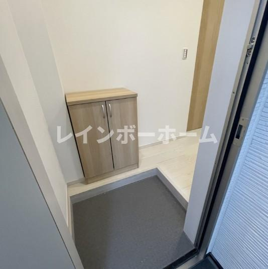 MELDIA梅島Ⅶの玄関