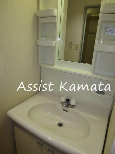グレイス大森の独立洗面台|写真は同タイプの別号室です