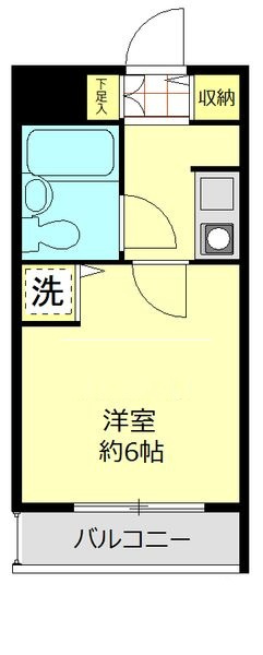 グローリア初穂高田馬場の間取り|間取りです。