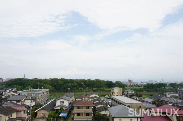 熊本市西区蓮台寺１丁目の賃貸マンションの展望