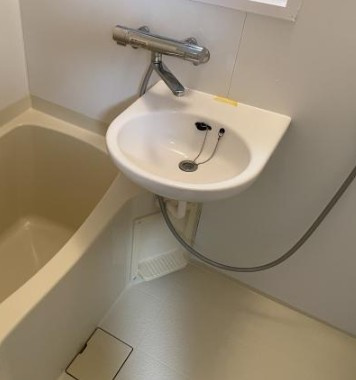ベルフレールの洗面所