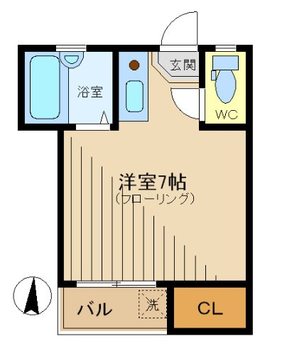 ベルフレールの間取り