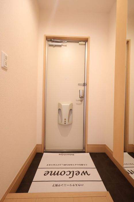 グランド　ソレイユ　B棟の玄関