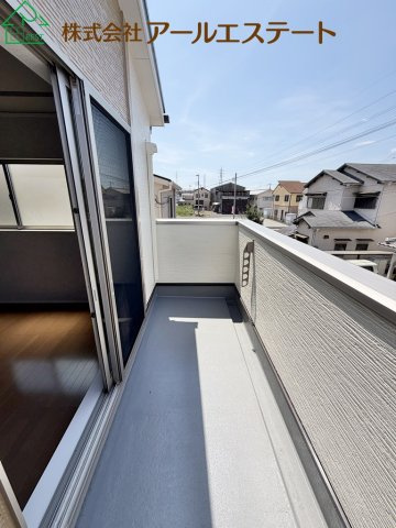 加古川市尾上町養田　　山陽電鉄「尾上の松駅」徒歩15分のバルコニー