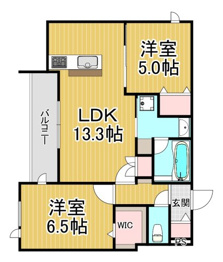 ベルアントレ西宮の間取り