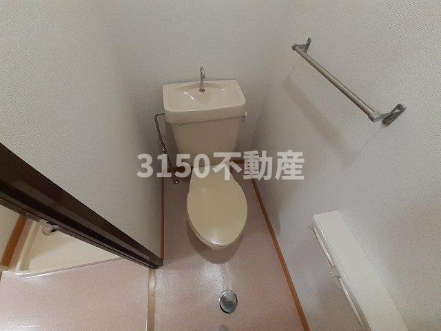 第３ハイツ馬場のトイレ|コンパクトで使いやすいトイレです