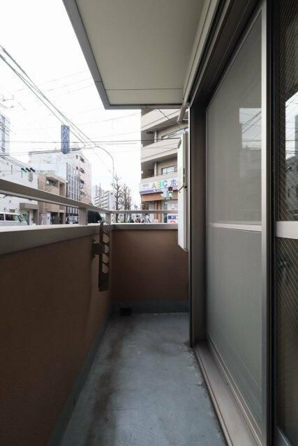 フォルテ西青木のバルコニー