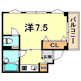 【間取り】 | インペリアル六甲