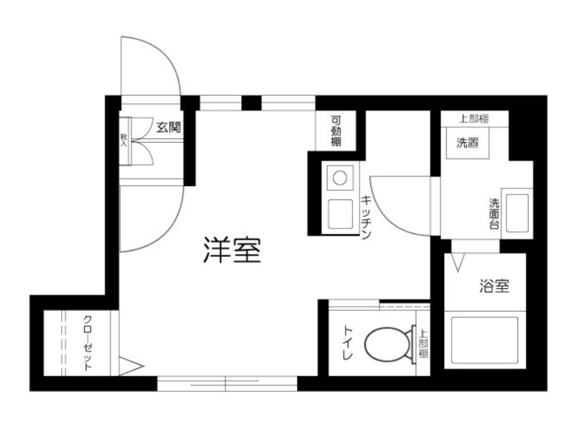ピオーネ新小岩の間取り