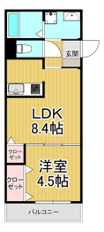 ビオラ並木台の間取り