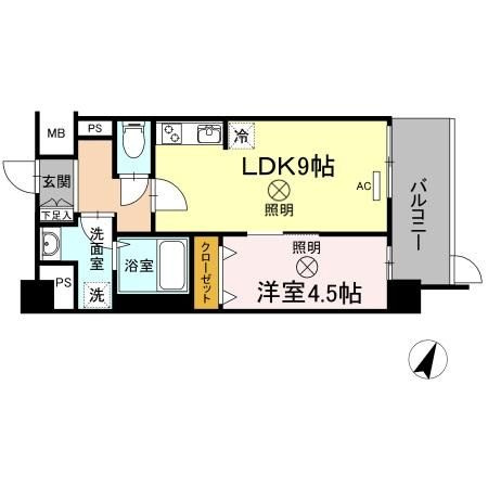 アルカンシエルの間取り
