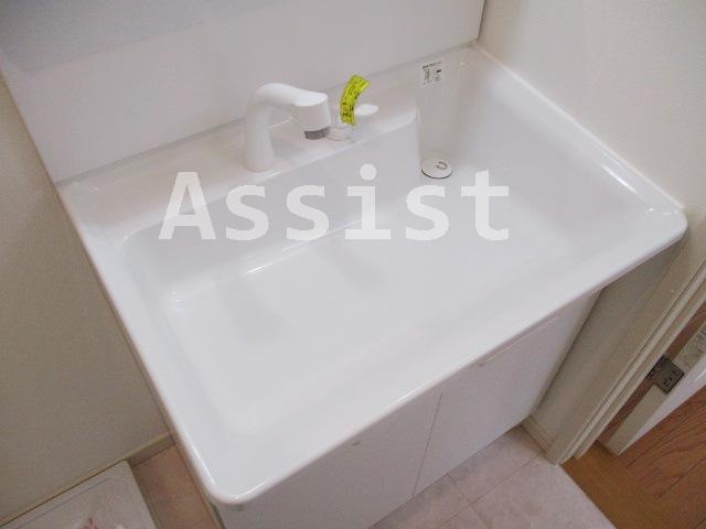 サニーホームズの独立洗面台