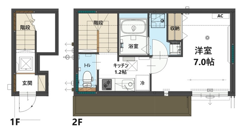 ニシトコの間取り
