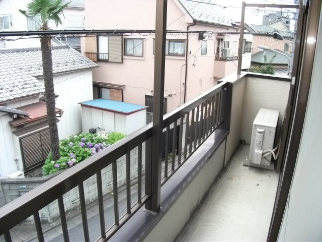 MYハイムAのバルコニー