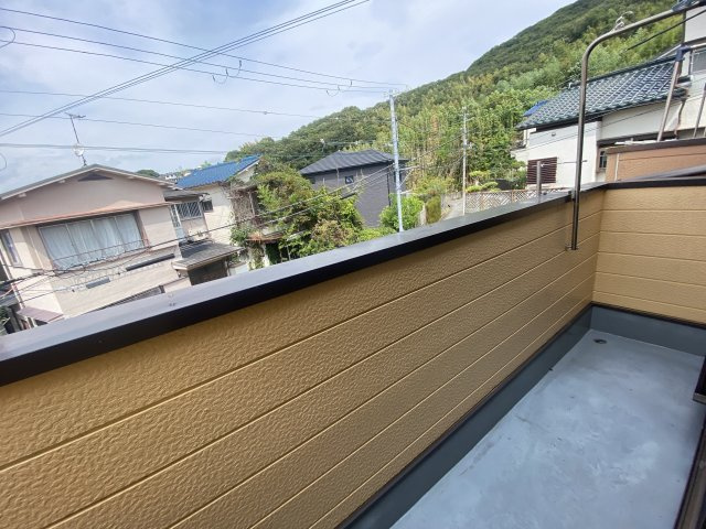 垂水区泉が丘テラスのバルコニー