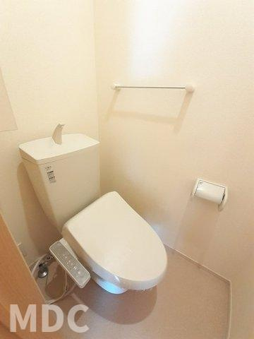 徳島市北矢三町３丁目のアパートのトイレ