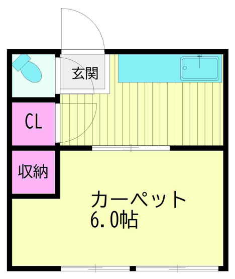【間取り】 | ハイツ松岡