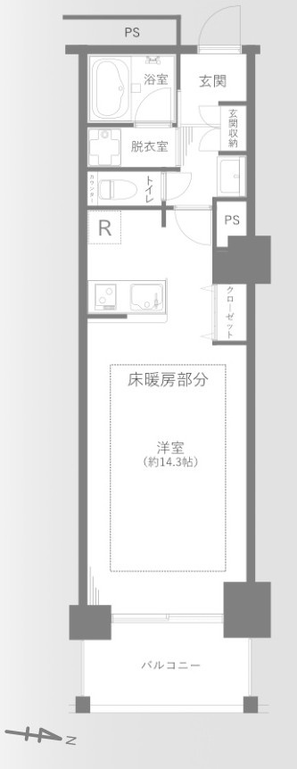 六本木ヒルズレジデンスD棟の間取り